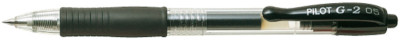 PILOT Stylo roller à encre gel G2 05, noir