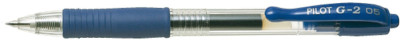 PILOT Stylo roller à encre gel G2 05, bleu