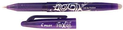 PILOT Stylo roller à encre gel FRIXION BALL, bleu clair