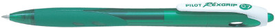 PILOT Stylo à bille REXGRIP BEGREEN, rétractable, bleu