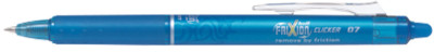 PILOT Stylo roller FRIXION BALL CLICKER 07, bleu