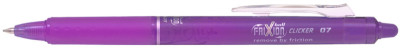 PILOT Stylo roller FRIXION BALL CLICKER 07, violet