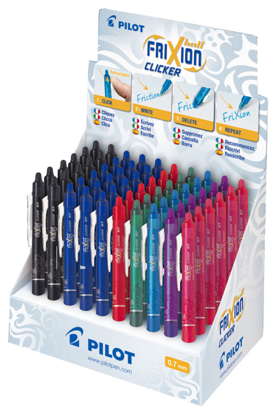 Stylo Roller à Cartouche Corps Plastique + 1 Cartouche Bleue