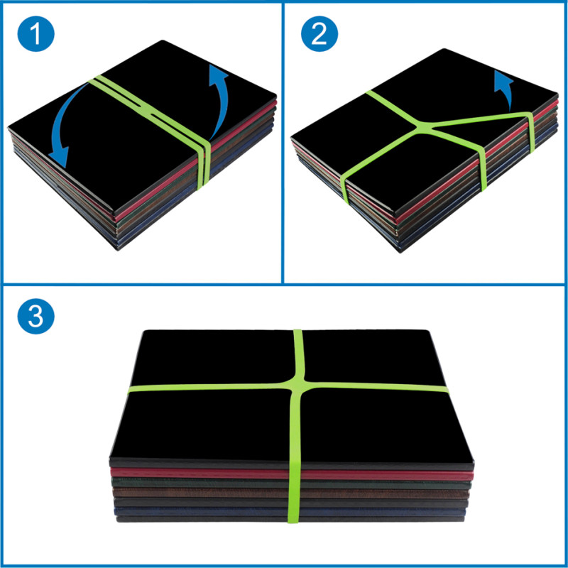 Läufer Elastiques en X dans un carton - 100 g, 150 x 11 mm,