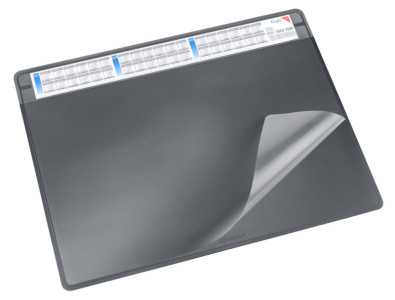 Läufer Sous-main DURELLA SOFT, 500 x 650 mm, noir
