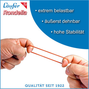 Läufer Bracelets élastiques RONDELLA dans un carton - 50 g,