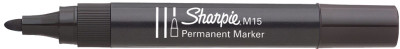 Sharpie marqueur permanent M15, pointe ogive, noir