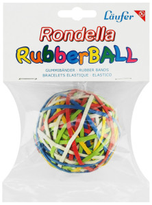 Läufer Bracelets élastiques RONDELLA Rubberball en sachet -