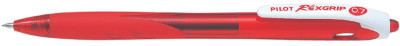 PILOT Stylo à bille RexGrip Begreen, rétractable, rouge