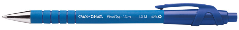 Paper:Mate Stylo à bille FlexGrip Ultra, bleu, Value pack