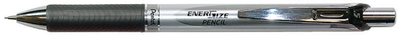 Pentel porte-mine ENERGIZE PL75, argent / noir