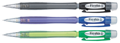 Pentel porte-mine Fiesta AX107, transparent-bleu