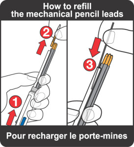 BIC Stylo à bille rétracatble 4 Colours 3+1 HB