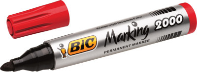 BIC Marqueur permanent Marking 2000 Ecolutions, rouge