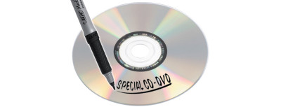 BIC Marqueur pour CD/DVD Marking Ultra Fine, permanent, noir