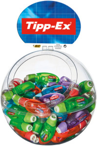 Tipp-Ex roller correcteur Micro Tape Twist, présentoir en