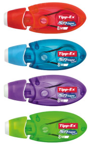 Tipp-Ex roller correcteur Micro Tape Twist, présentoir en