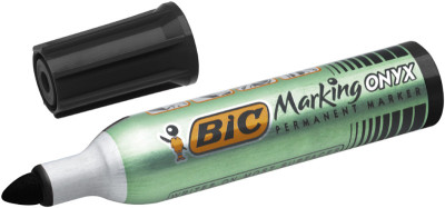 BIC Marqueur permanent Marking Onyx 1482, pointe ogive, bleu