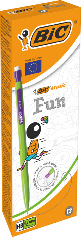 Bic, Porte mines, 0.7 mm, Criterium, Noir, 892277