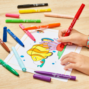 BIC KIDS Feutre Visacolor XL ecolutions, étui en carton de