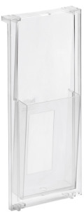 Helit porte brochures PLACATIV, DL, transparent