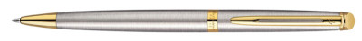 WATERMAN Stylo à bille Hémisphère, acier inoxydable G.C.