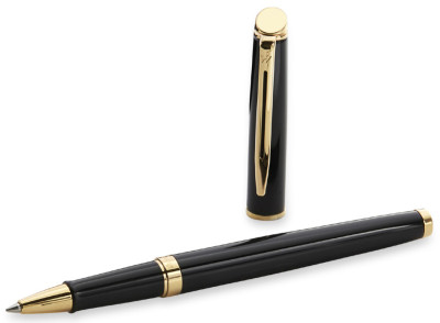 WATERMAN Stylo roller Hémisphère, vernis noir G.C.