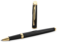 WATERMAN Stylo roller Hémisphère, verni noir C.C.