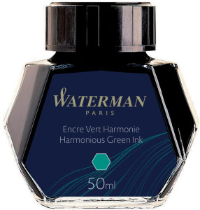 WATERMAN Flacon d'encre, vert, contenu: 50 ml en verre
