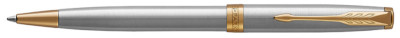 PARKER Stylo à bille SONNET Ciselé Argent G.T.