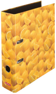 herlitz Classeur à motif maX.file citrons, A4,