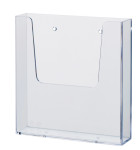 Helit porte-brochures mural, format A5, transparent Helit porte-brochures mural, format A5, transparent
