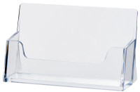 helit présentoir pour cartes de visite, plastique,