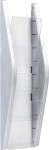 helit Porte-brochures mural, DL, 4 compartiments helit Porte-brochures mural, DL, 4 compartiments