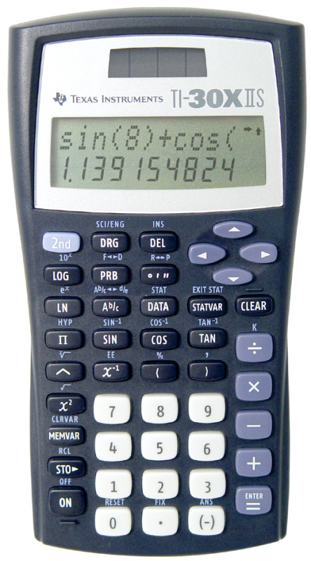 TEXAS INSTRUMENTS calculatrice scientifique TI-30X IIS,