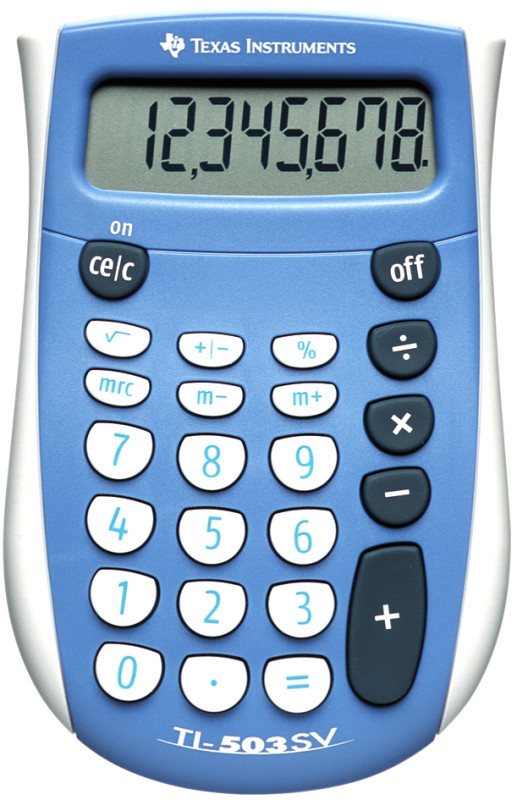 TEXAS INSTRUMENTS calculatrice de poche TI-503 SV,