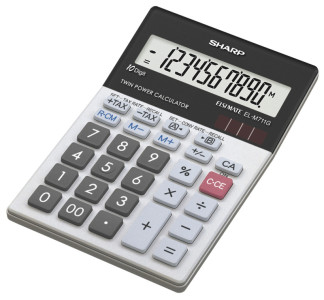 SHARP Calculatrice de bureau modèle EL-M711GGY
