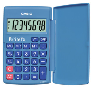 CASIO calculatrice LC-401 LV-BU 