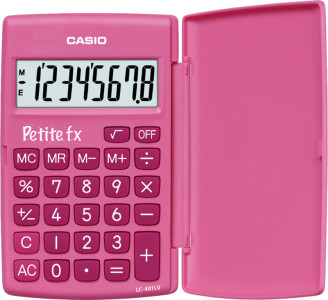 CASIO calculatrice LC-401 LV-BU 