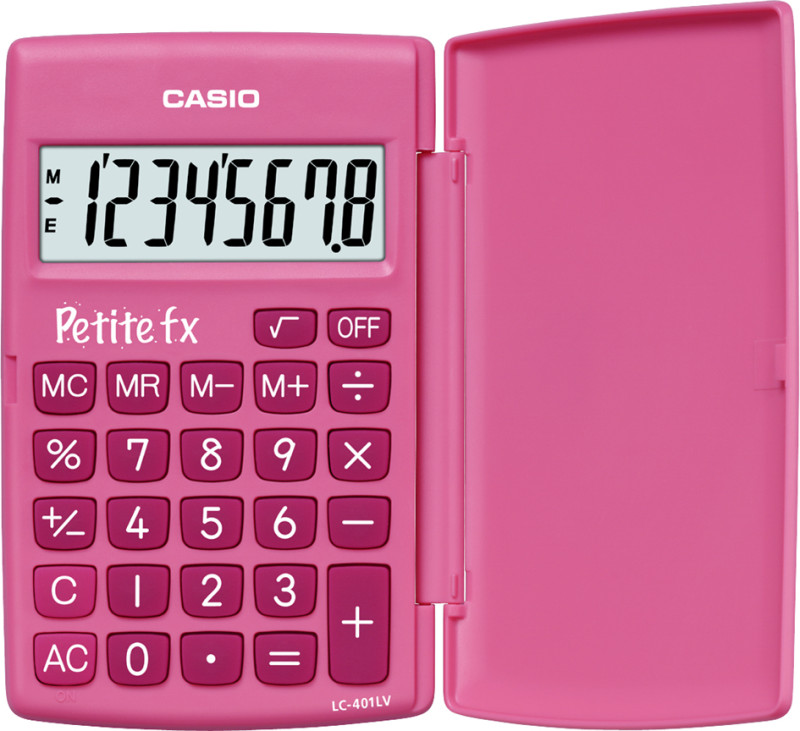 CASIO calculatrice LC-401 LV-BU Petite fx