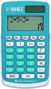 TEXAS INSTRUMENTS Calculatrice de poche TI-106 II