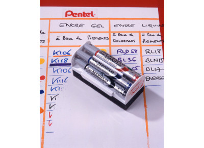 Pentel Set marqueur pour tableau blanc MAXIFLO MWL5M