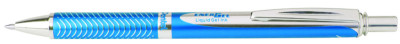 Pentel Roller à encre gel EnerGel Streling BL407, argent
