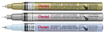 Pentel Marqueur laque PAINT MARKER MFP10, blanc