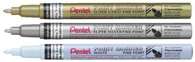 PENTEL Marqueur laque PAINT MARKER MMP10, blanc