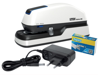 REXEL agrafeuse électrique Optima 20, capacité d'agrafage: