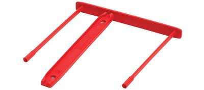 Fellowes Clip de fixation pour archives Bankers Box, Blanche