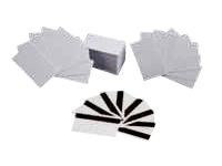 Zebra : 500PK PREMIER PLUS BLANK WHITE CARDS 30 MIL (PVC COMPOSITE)