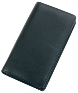 Alassio organiseur de voyage RFID Document Safe, en cuir