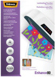 Fellowes pochettes à plastifier, autocollantes, A4, 250 mic